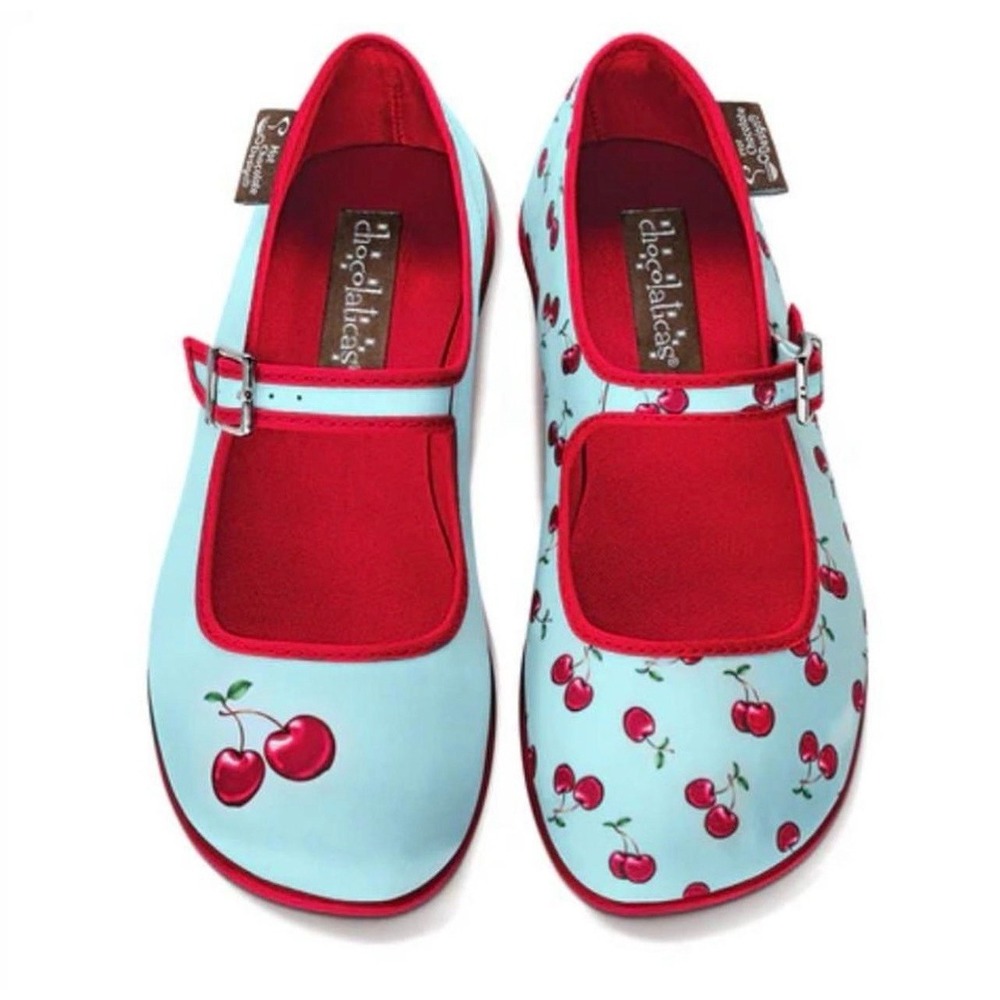 Hot Chocolate Design Chocolaticas Cherry Mary Jane Flats EU 41'5 US 10